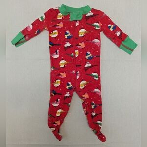 Hanna Andersson 100% Organic Cotton Newborn Footie Pajamas